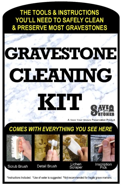 Gravestone Cleaning Kit - Small